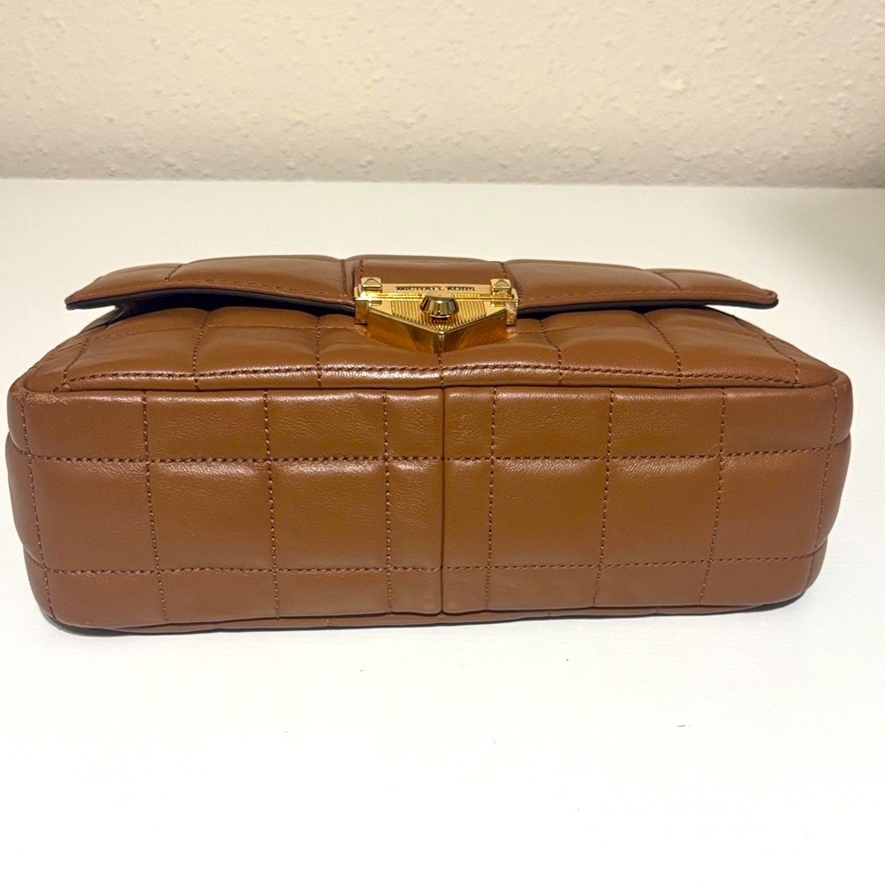 Michael Kors SoHo Large Quilted Leather Shoulder Bag - Picture 8 of 9